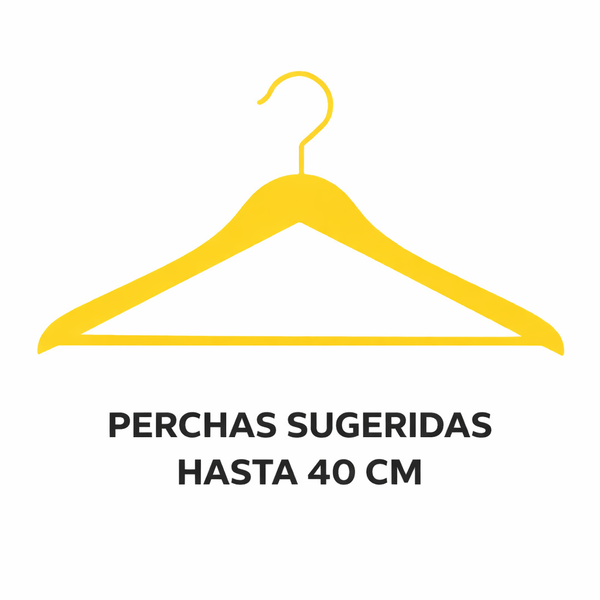 Closet Capelinha con Espejo Blanco/Rosado