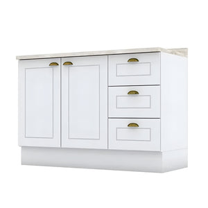 Mueble Base 2P 3C Línea Americana Blanco