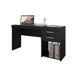 Escritorio Argos Negro 2 Cajones