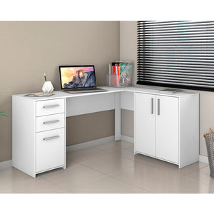 Combo Escritorio Plateas Blanco + Silla Master