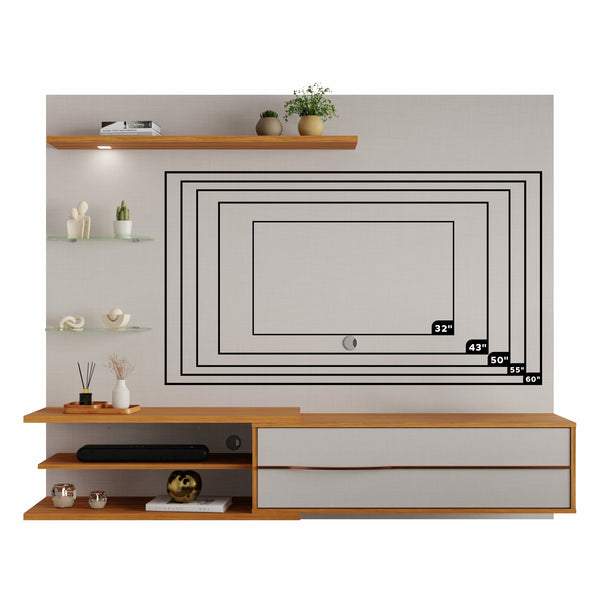 Panel Tv Silene 60" Off white