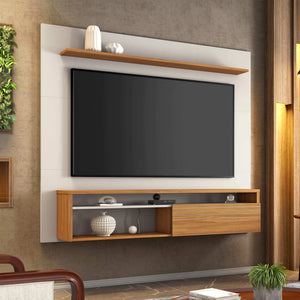 Panel Olimpo Tv 65" Off white