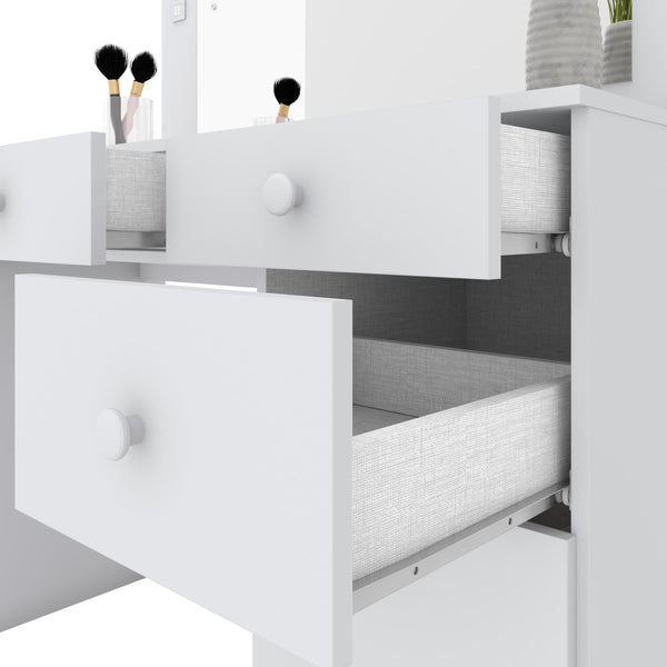 Tocador Chanel con Luces Led 4 Cajones