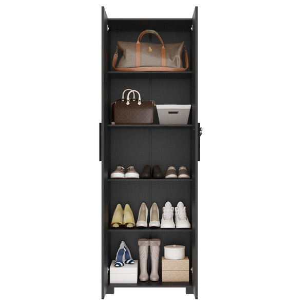 Despensa 2 Puertas Chicago Negro