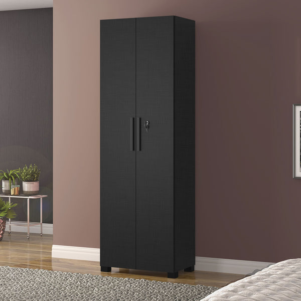 Despensa 2 Puertas Chicago Negro