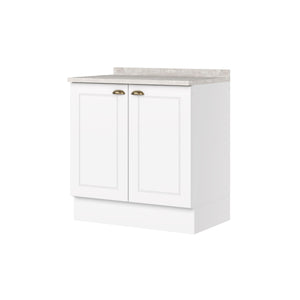 Mueble de Cocina Base 2P Americana Blanco