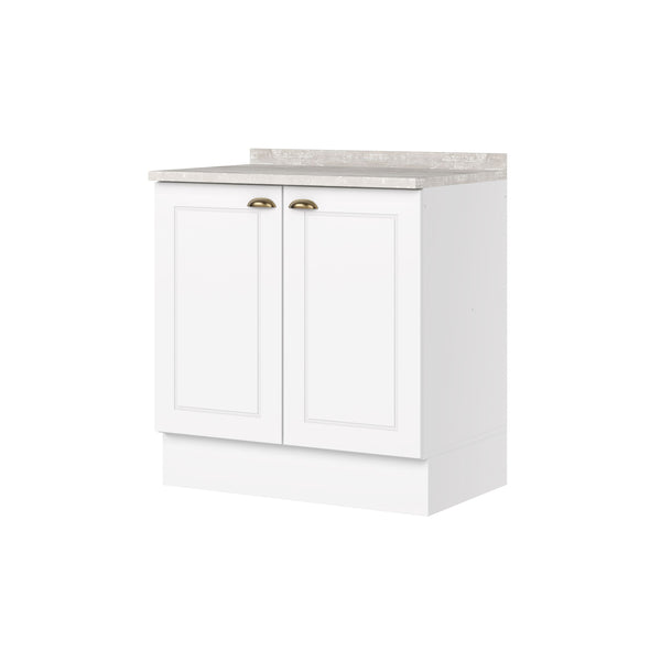 Mueble de Cocina Base 2P Americana Blanco