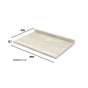 Mueble de Cocina Base 2P Americana Blanco