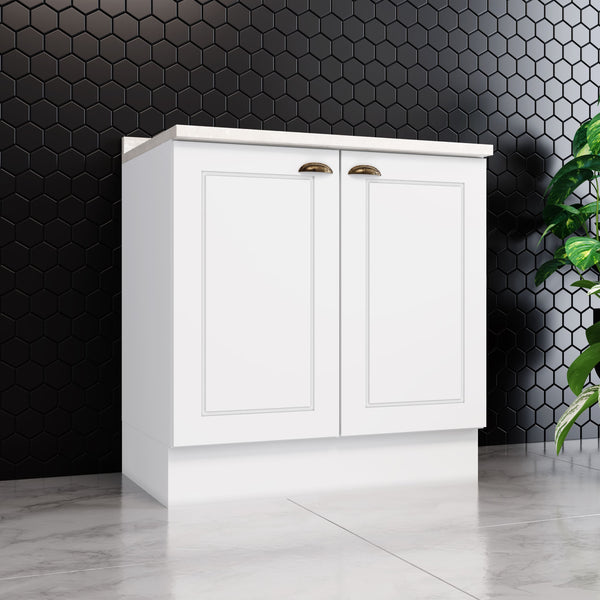 Mueble de Cocina Base 2P Americana Blanco