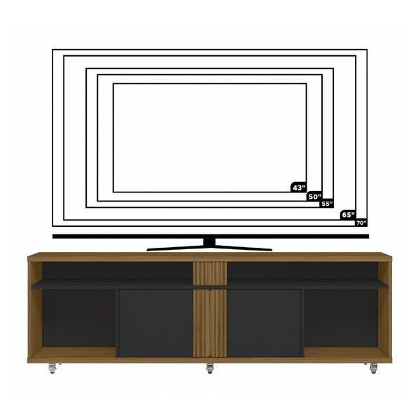 Rack Tv 70" Filipinas Negro