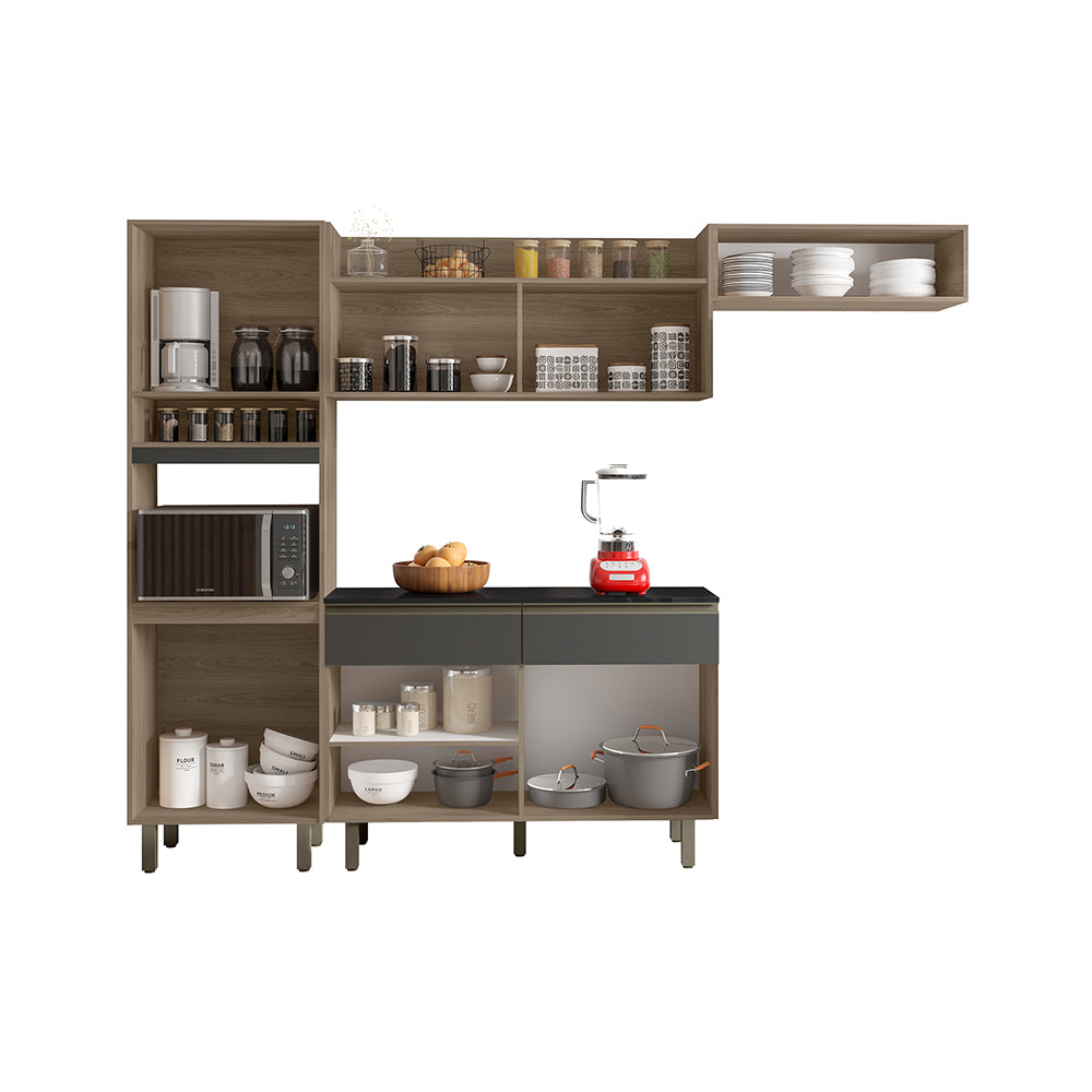 Kit Cocina Porto Grafito