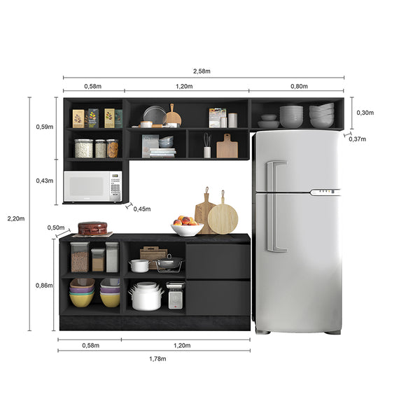 Kit Cocina Etna Menta