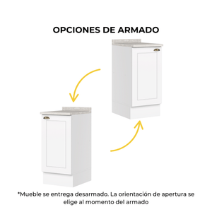 Kit Cocina Americana III Blanco