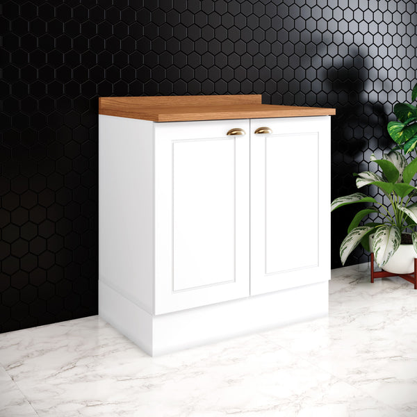 Mueble de Cocina Base 2P Americana Natural