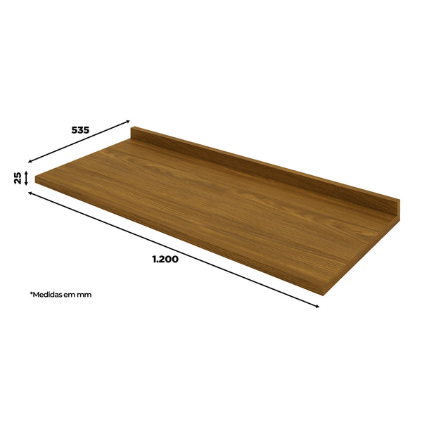 Mueble Base 2 Puertas 3 Cajones Americana Natural