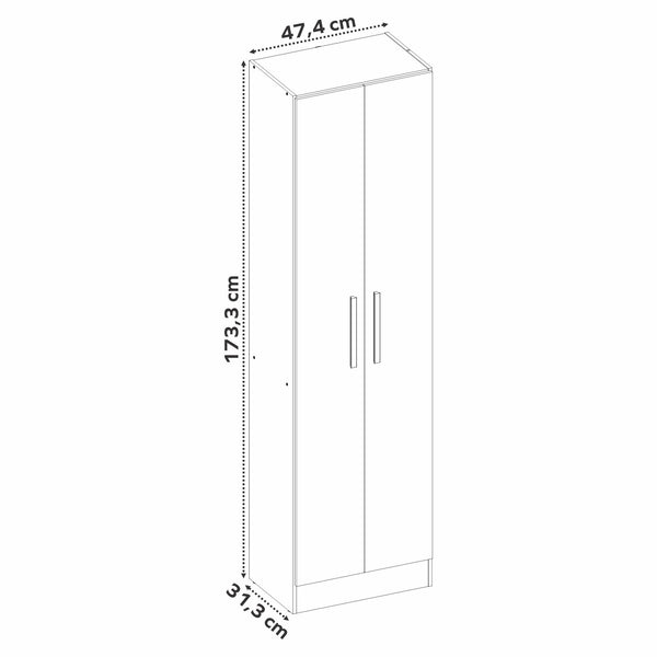 Despensa 2 Puertas Takeo Blanca