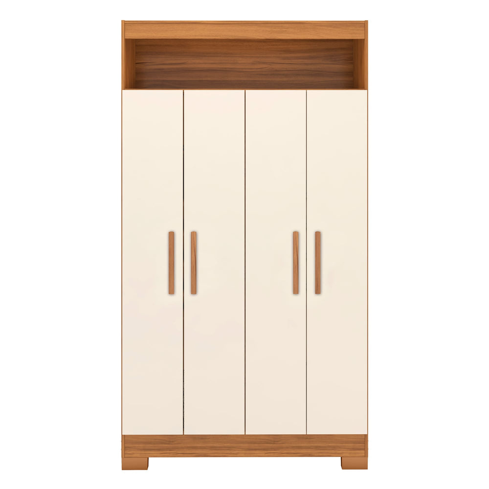 Closet Parma 4 puertas Off white