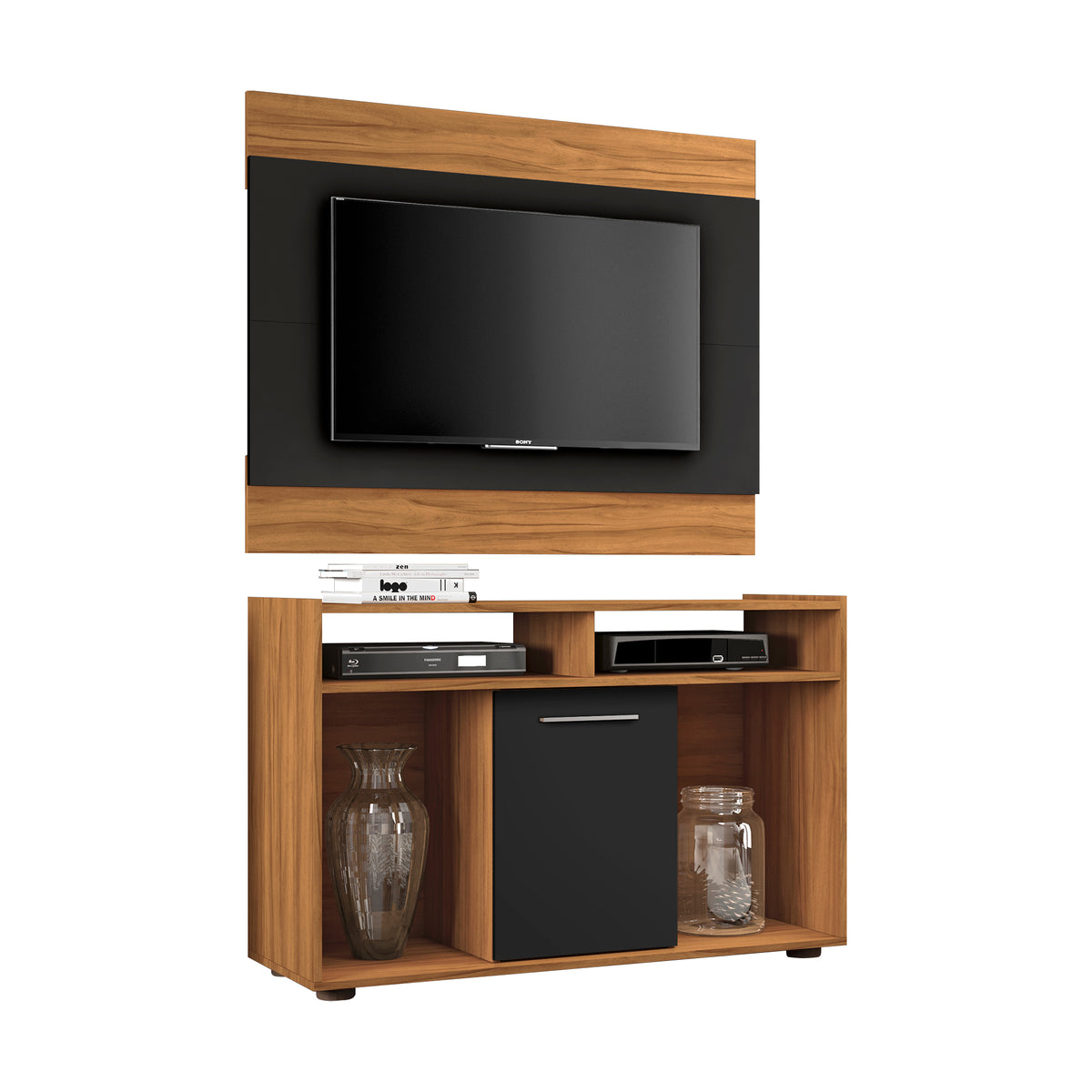 Combo Rack + Panel TV Sorento 43" Negro