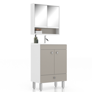 Vanitorio Lucia con Espejo Nude