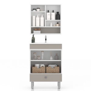 Vanitorio Lucia con Espejo Nude