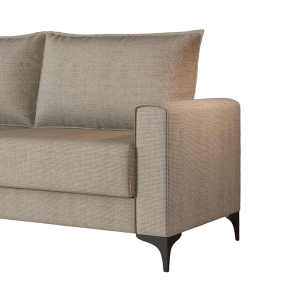 Sofa 2 Cuerpos Genova Tostado