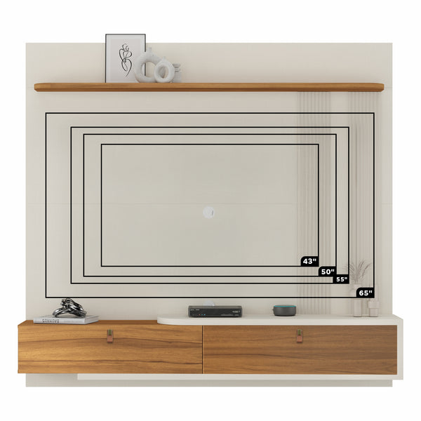 Panel de Tv Bianca 55" Off white