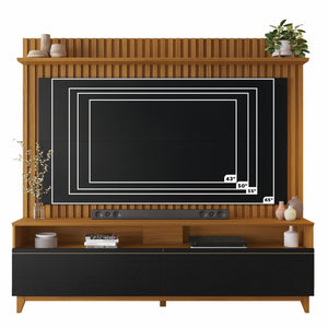 Home de Tv Atlas 65" Negro