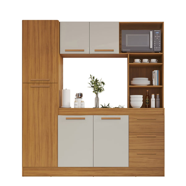 Kit Cocina Cedro Café claro