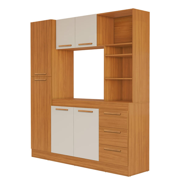 Kit Cocina Cedro Café claro