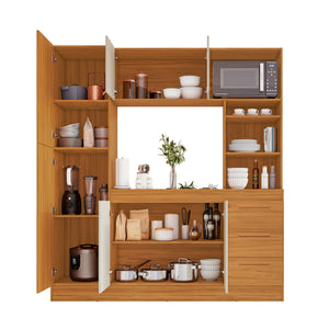 Kit Cocina Cedro Café claro