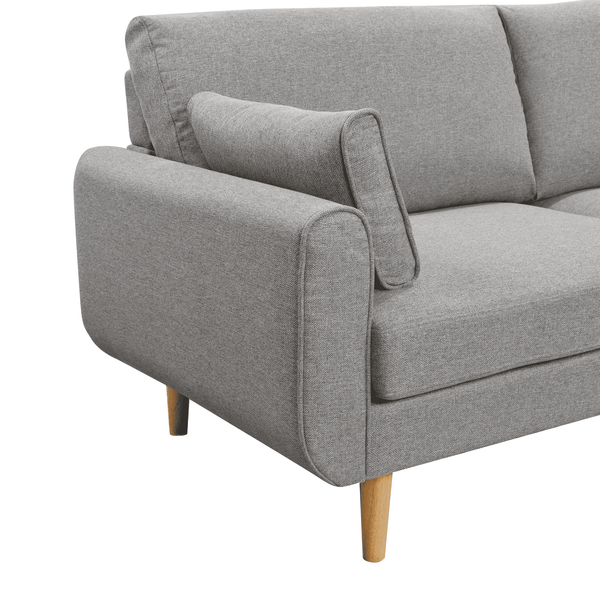 Sofa 3 Cuerpos Denver Gris