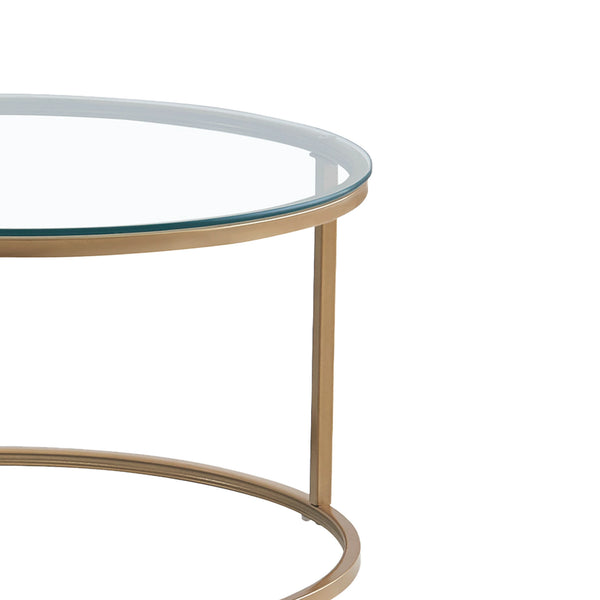 Juego Mesa de Centro Nido Dorado