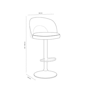 Set 2 Pisos Bar Gin Negro