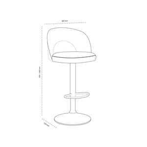 Set 2 Pisos Bar Gin Beige