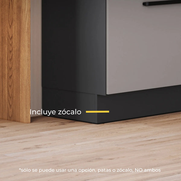 Torre Microondas 1P 3C Delta Titanio