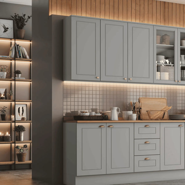 Combo 120 cm Americana Gris