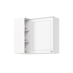 Mueble Cocina Aéreo Esquinero Americana Blanco