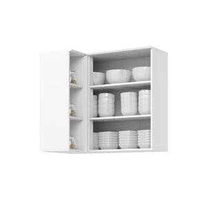 Mueble Cocina Aéreo Esquinero Americana Blanco