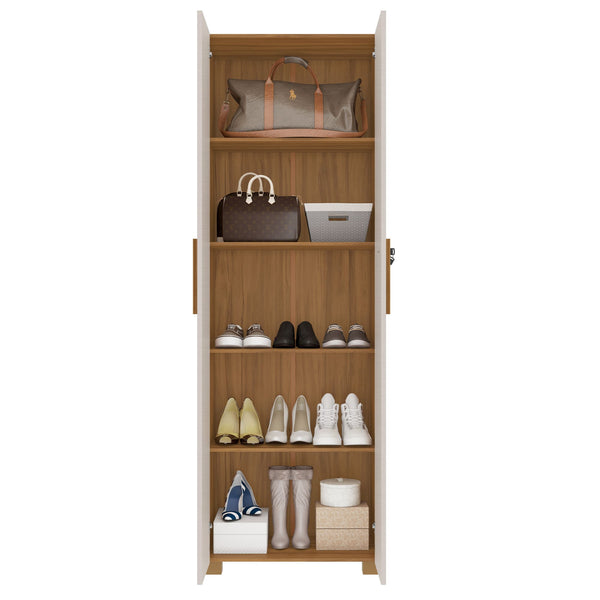 Despensa 2 Puertas Chicago Café/Off white