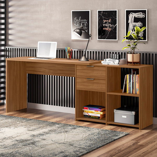 Escritorio Cenni 2 Posiciones Café