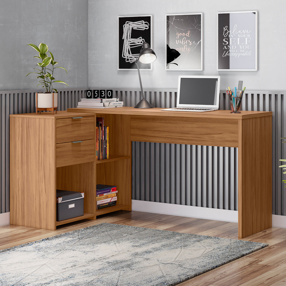 Escritorio Cenni 2 Posiciones Café