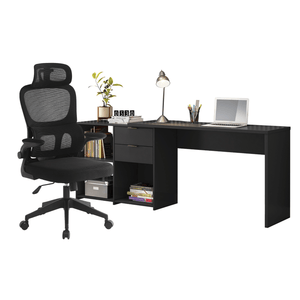 Combo Escritorio Cenni Negro + Silla Master