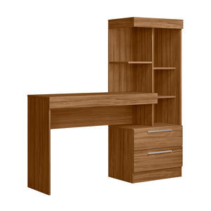 Escritorio Ciprés Café 2 Cajones