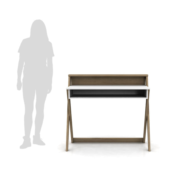 Escritorio Crux Blanco/Miel