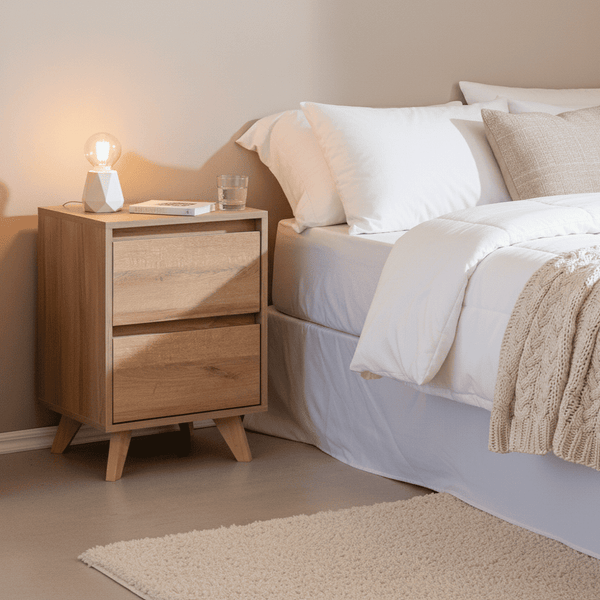 Velador Kalmar 2 Cajones