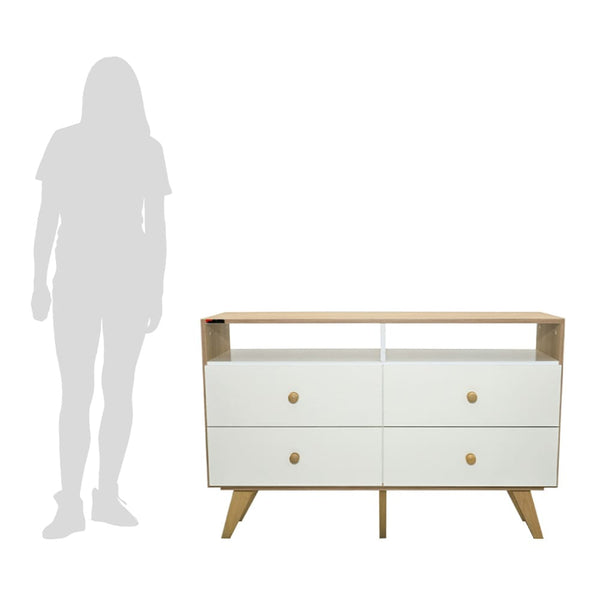 Cómoda Voss 4 Cajones