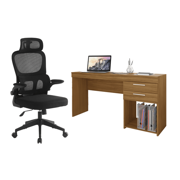 Combo Escritorio Argos Café + Silla Master