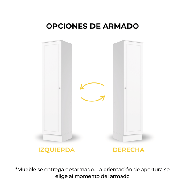 Mueble de Cocina Despensa Americana Blanco