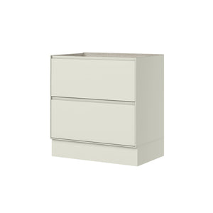 Mueble Cocina Base 2 Cajones 80 cm Fineze Arena