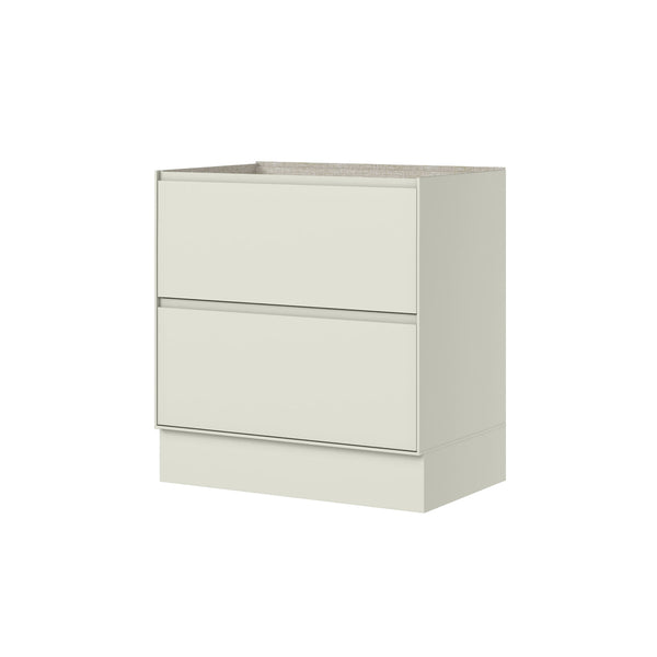 Mueble Cocina Base 2 Cajones 80 cm Fineze Arena